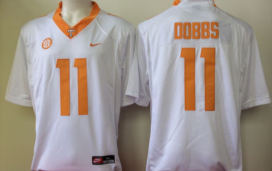 NCAA Men Tennessee Volunteers White 11